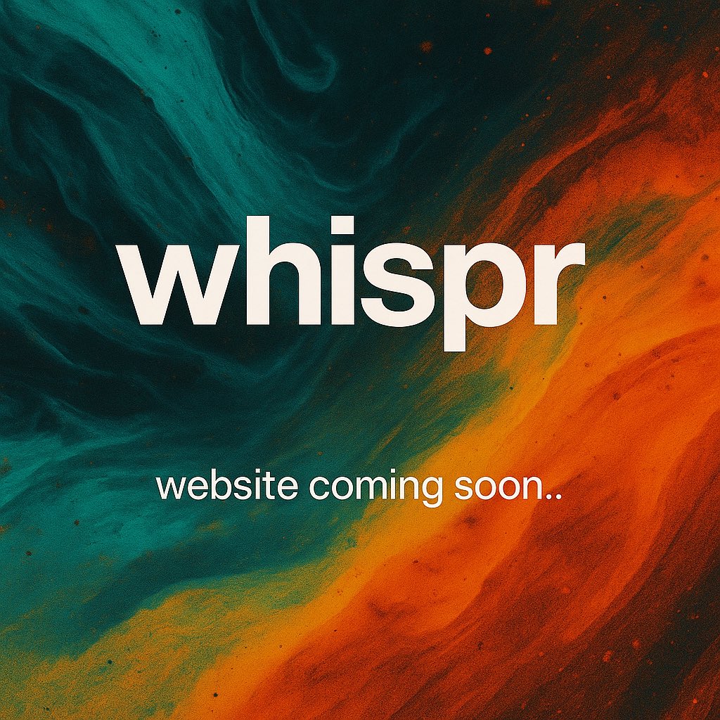 whispr tweet media