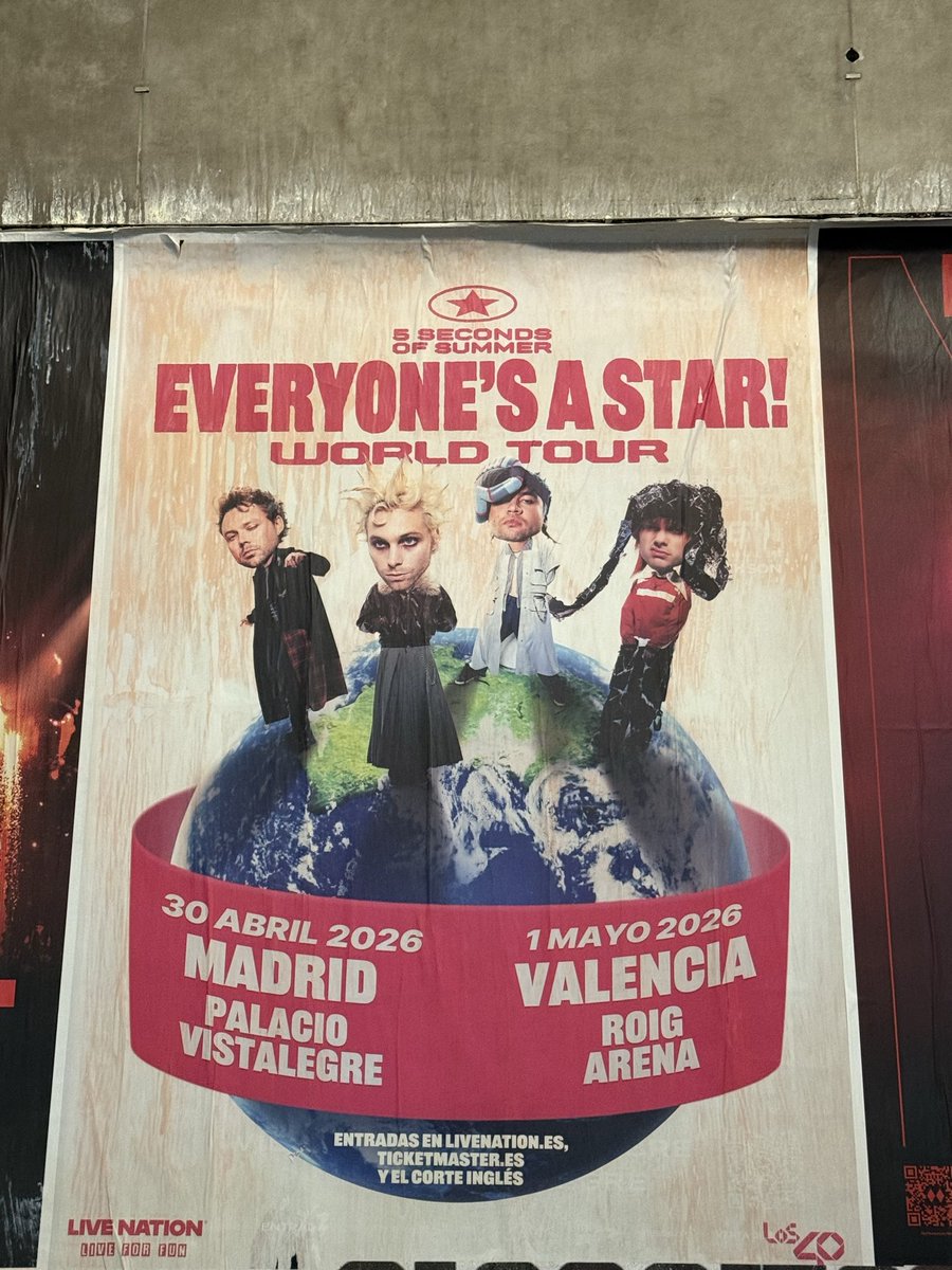 spotted in madrid <a href="/5SOS/">5 Seconds of Summer</a> ⭐️