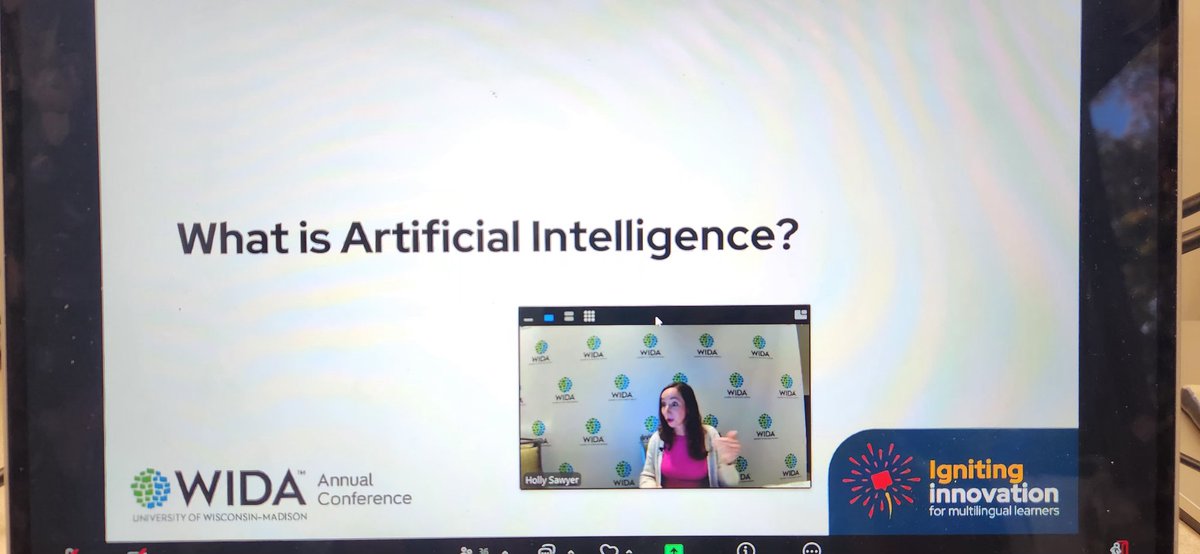 Learning from <a href="/HollySawyerESL/">Holly Sawyer</a> about how to use content as an equity tool for all, through the use of AI. <a href="/drmoeduc8s/">Dr. Maureen Cassidy</a> #ELevateYourLearning #WIDA2025 <a href="/WIDA_UW/">WIDA™</a>