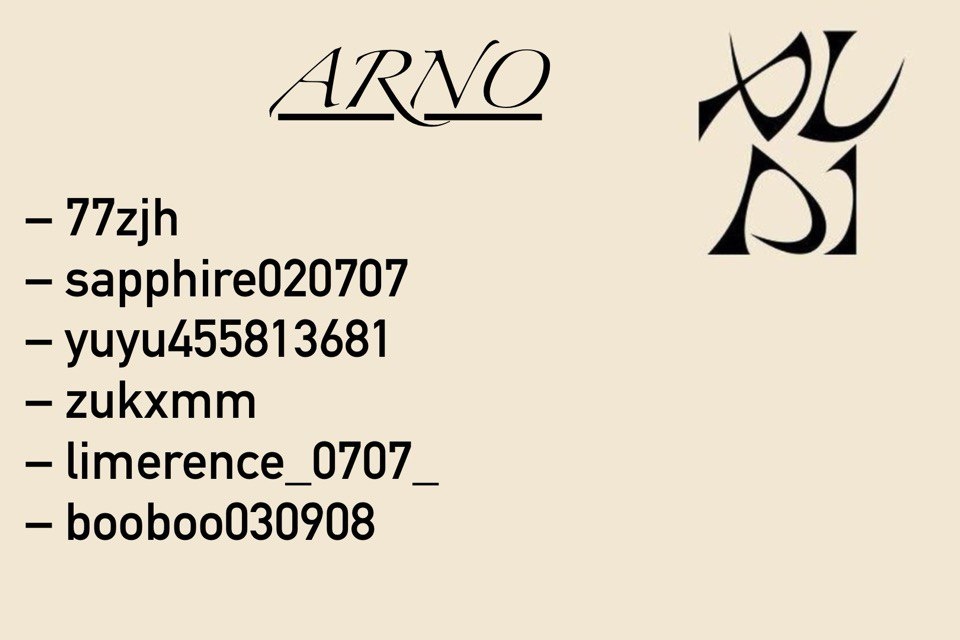 arnopics_'s tweet image. ‼️IMPORTANT‼️
these fansites are known saesangs or problematic. May we please ask all jiayidans to unfollow and stop giving interactions to such accounts. Remember that arno is still human and we should respect his boundaries and privacy whilst he does his job as an idol. ❤️