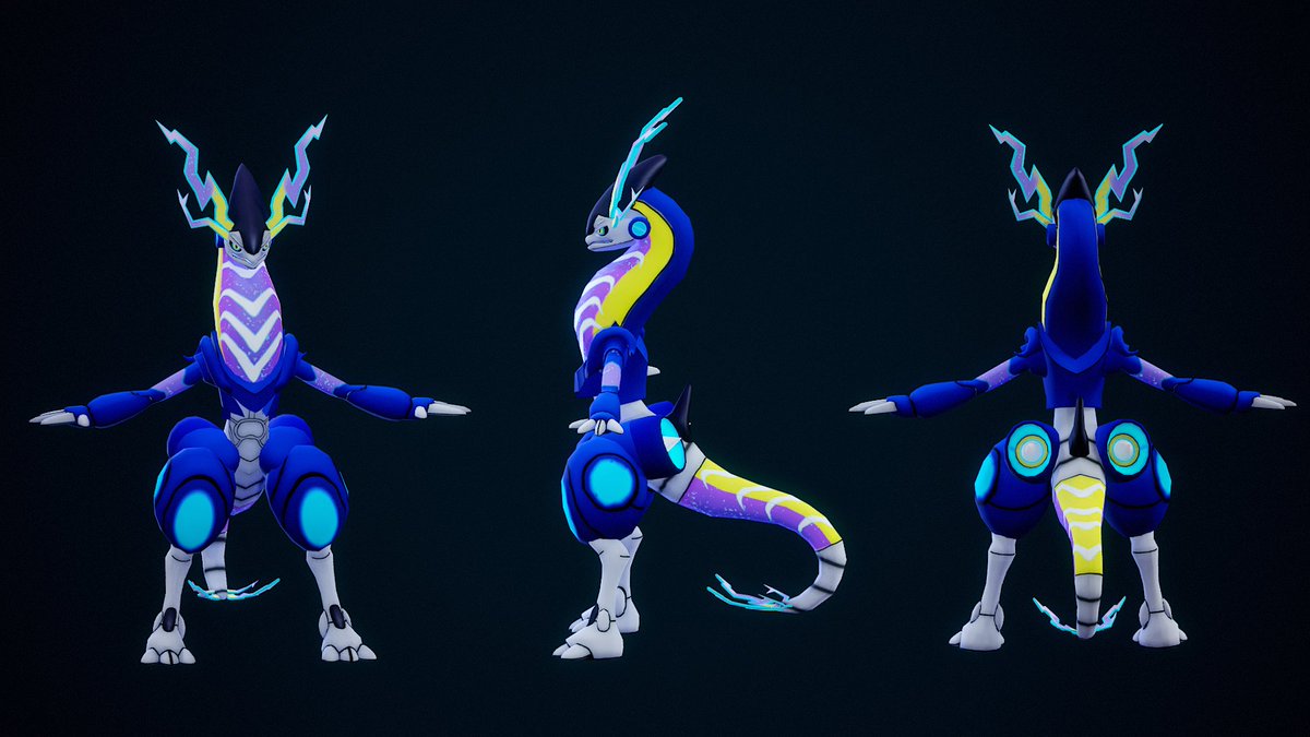 jshowkerr's tweet image. Miraidon Pokémon

~9k polygons, game-ready ⚡

Commissions are open ✨
📩 Discord: Jshowkerr
🎨 ArtStation: artstation.com/jshowker

#robloxart  #3DCG #RobloxDev  #3DCoat #ROBLOX #3DModel #substancepainter
