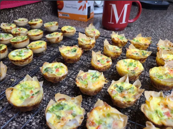 the mini quiches came out great! A fine traveling snack for any Troubadour!  <a href="/ArenaNet/">ArenaNet</a> <a href="/GuildWars2/">Guild Wars 2</a>