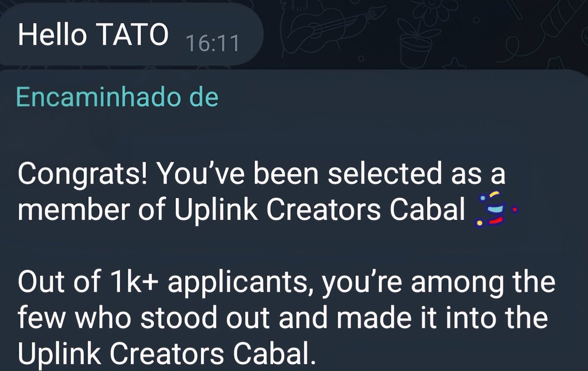 Happy to announce I've joined <a href="/JupiterExchange/">Jupiter (🐱, 🐐)</a> and <a href="/jup_uplink/">Jupiter Uplink</a> as a member of the Uplink Creators Cabal!