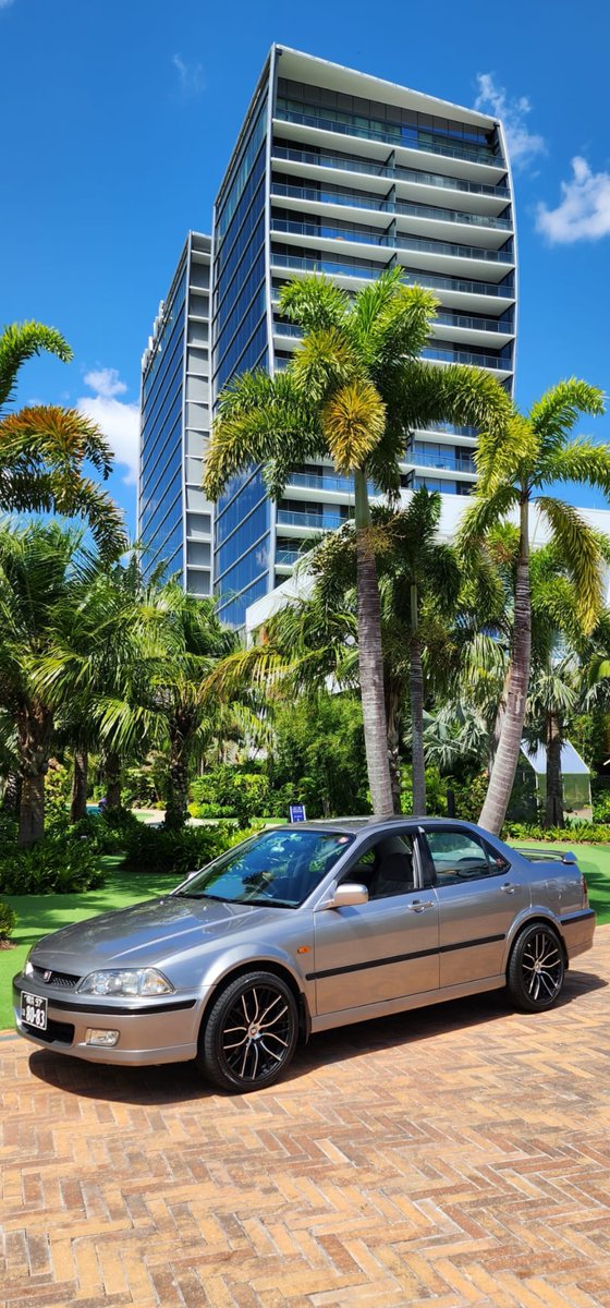 FlightMikeX's tweet image. 1997 Honda Torneo SiR, right-hand drive, Japan import.
Honored to showcase true JDM heritage at Cars &amp;amp; Coffee Lake Nona.