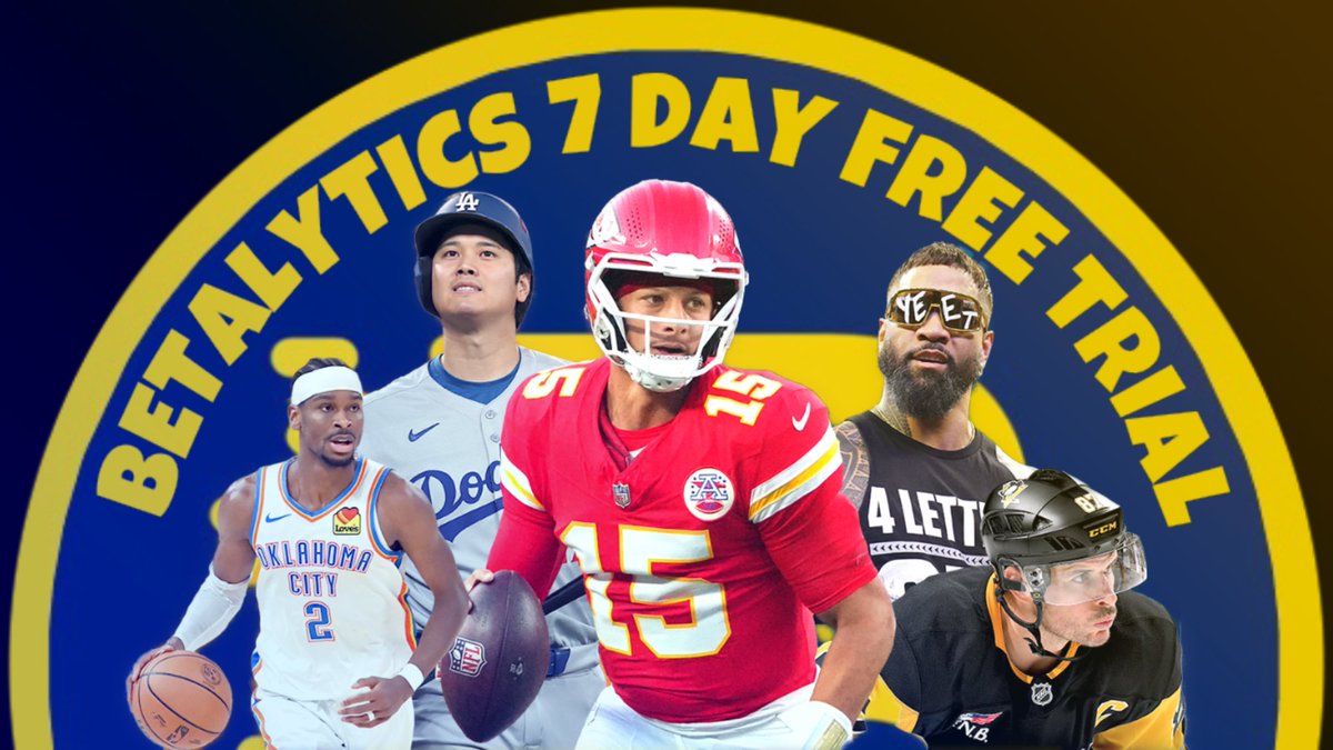 BetalyticsInc's tweet image. 2025 SPORTS EQUINOX 🏈🏀⚽🏒⚾️

We’re celebrating by giving YOU a 7-Day Free Trial to Betalytics Premium 

🔗 Sign up here: 
whop.com/checkout/plan_…