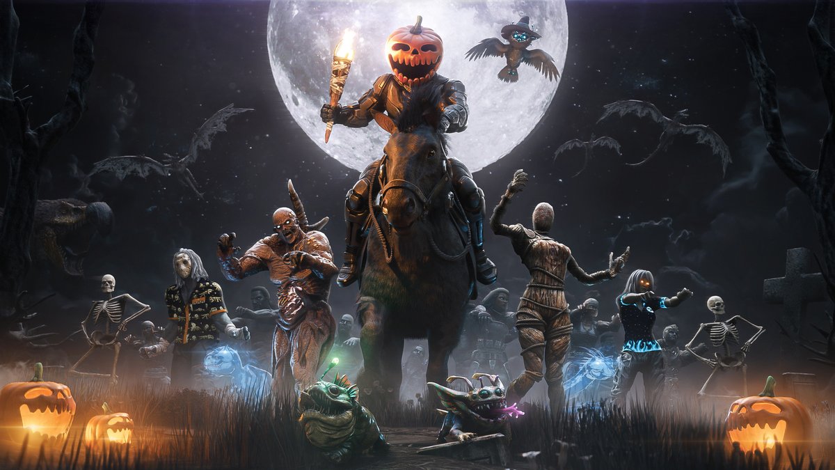 PlayARKMobile's tweet photo. 🎃🦕SURVIVORS! The FEAR is real…

Fear Evolved is live NOW in ARK: Ultimate Mobile Edition — until Nov 10!

💀 Spooky skins
👻 Creepy new creatures
🔥 Boosted rates
🦖 Face the DodoRex &amp; DodoWyvern
Tick-tock… the terror won’t last forever. https://t.co/HvCII4Bev4