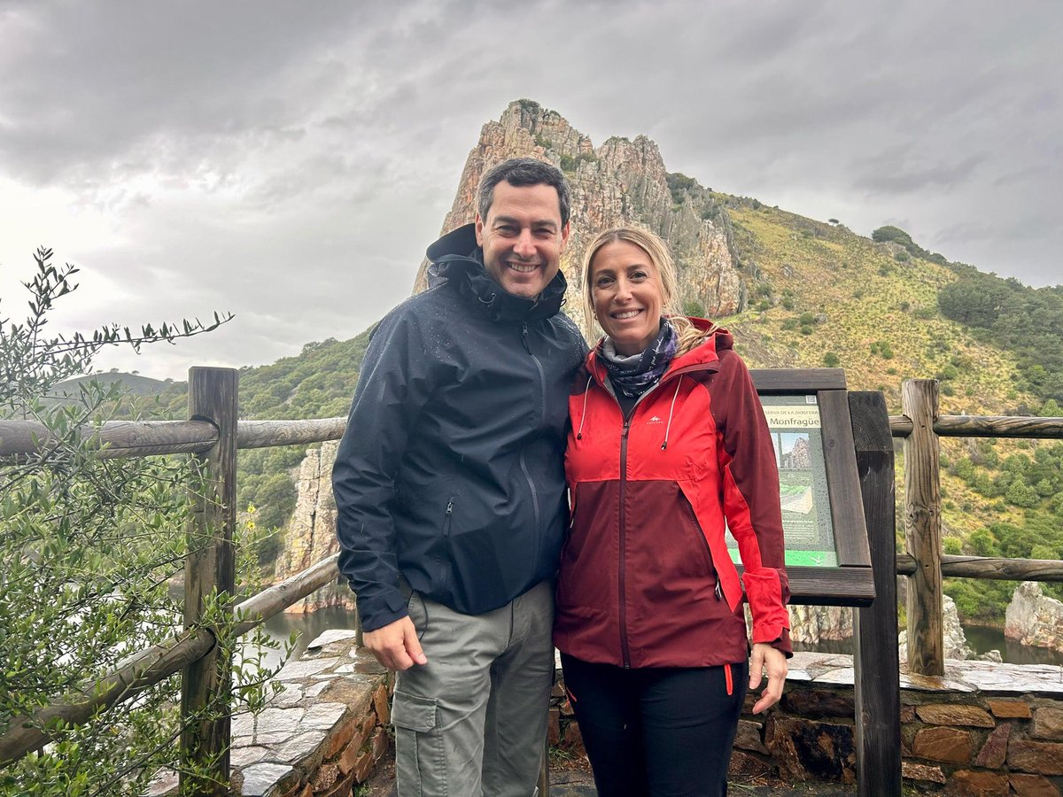 Extremadura es una tierra hermana y querida por los andaluces. Su avance logrado a pulso en estos años no se puede frenar ahora por un bloqueo estéril y partidista. ¡Todo mi apoyo a <a href="/MGuardiolaM/">María Guardiola</a>!

Lidera el proyecto moderado y abierto a todos que merecen los extremeños.