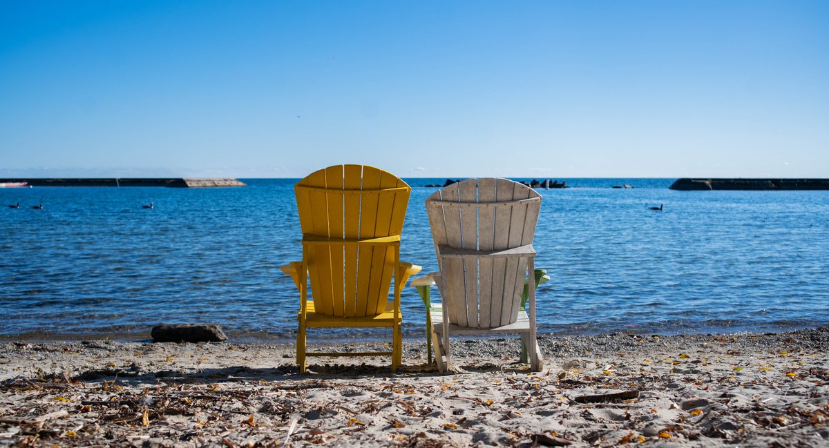 I went out to touch sand