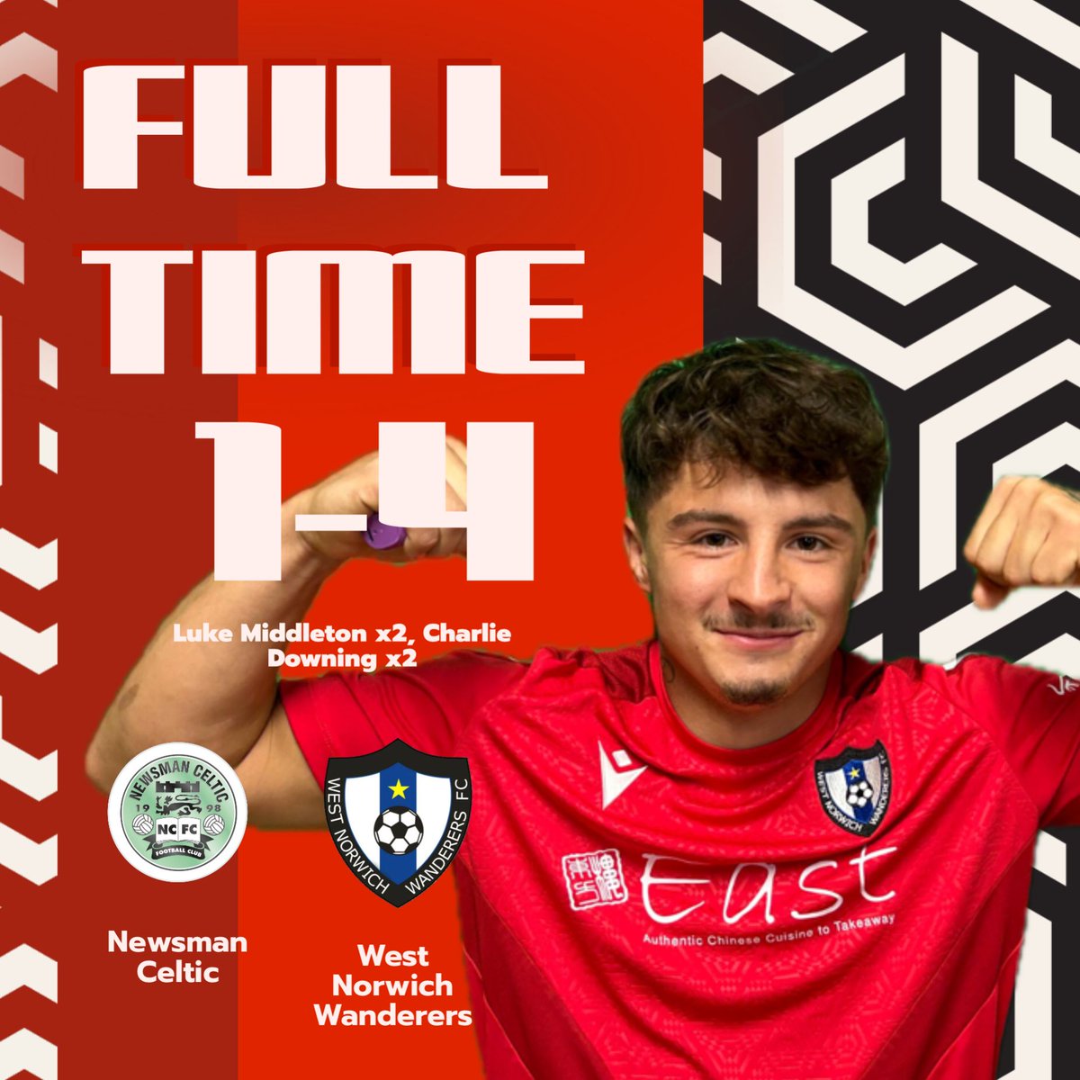 Scrappy at times, but another 3 points, and with that takes us to the top of the league! ⚽🤍💙
With The Bull Hellesdon East Chinese Takeaway Norwich VIP Karaoke Club Norwich