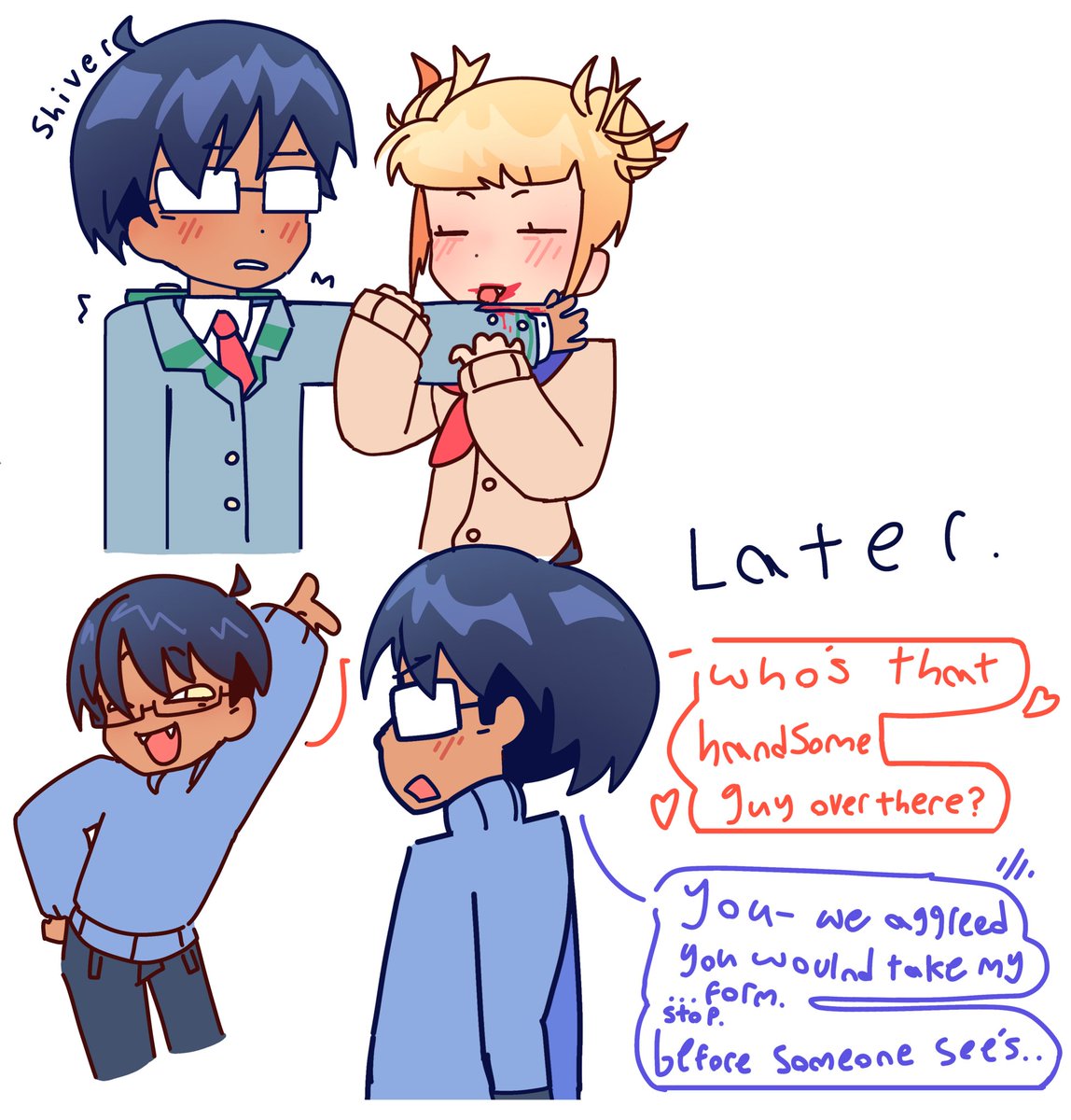 Orangefizziez's tweet image. Rarepair food &amp;lt;3 
bloodorange \ himiida
#mhatwt