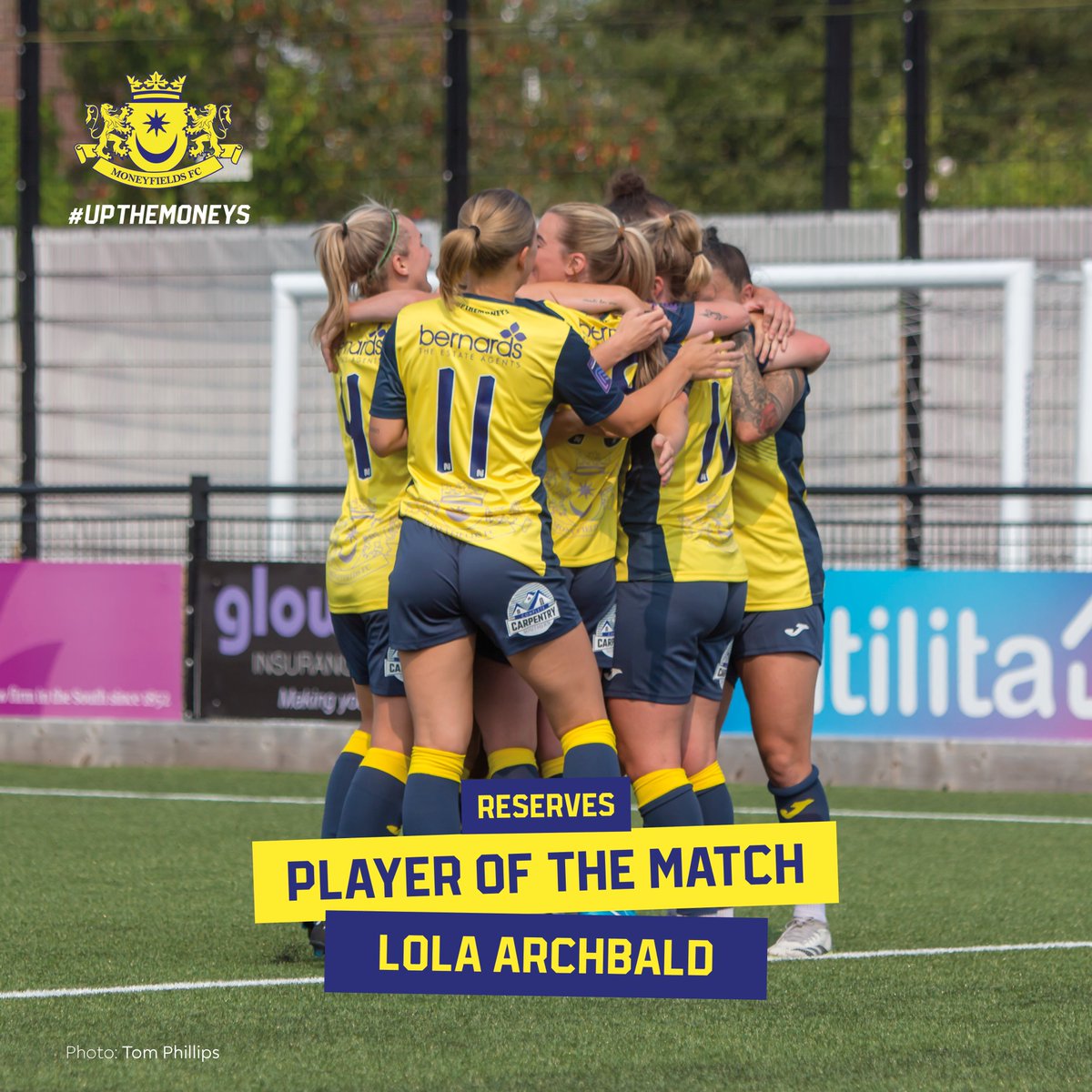 MoneysFCWomen's tweet photo. Congratulations to Lola Archbald and @MiaKing04 for being named Player of the Match and Opposition Player of the Match respectively, in our Reserves’ hard-fought 1–0 defeat to league leaders AFC Bournemouth Development.

#UpTheMoneys https://t.co/Rvl4h5Auq6