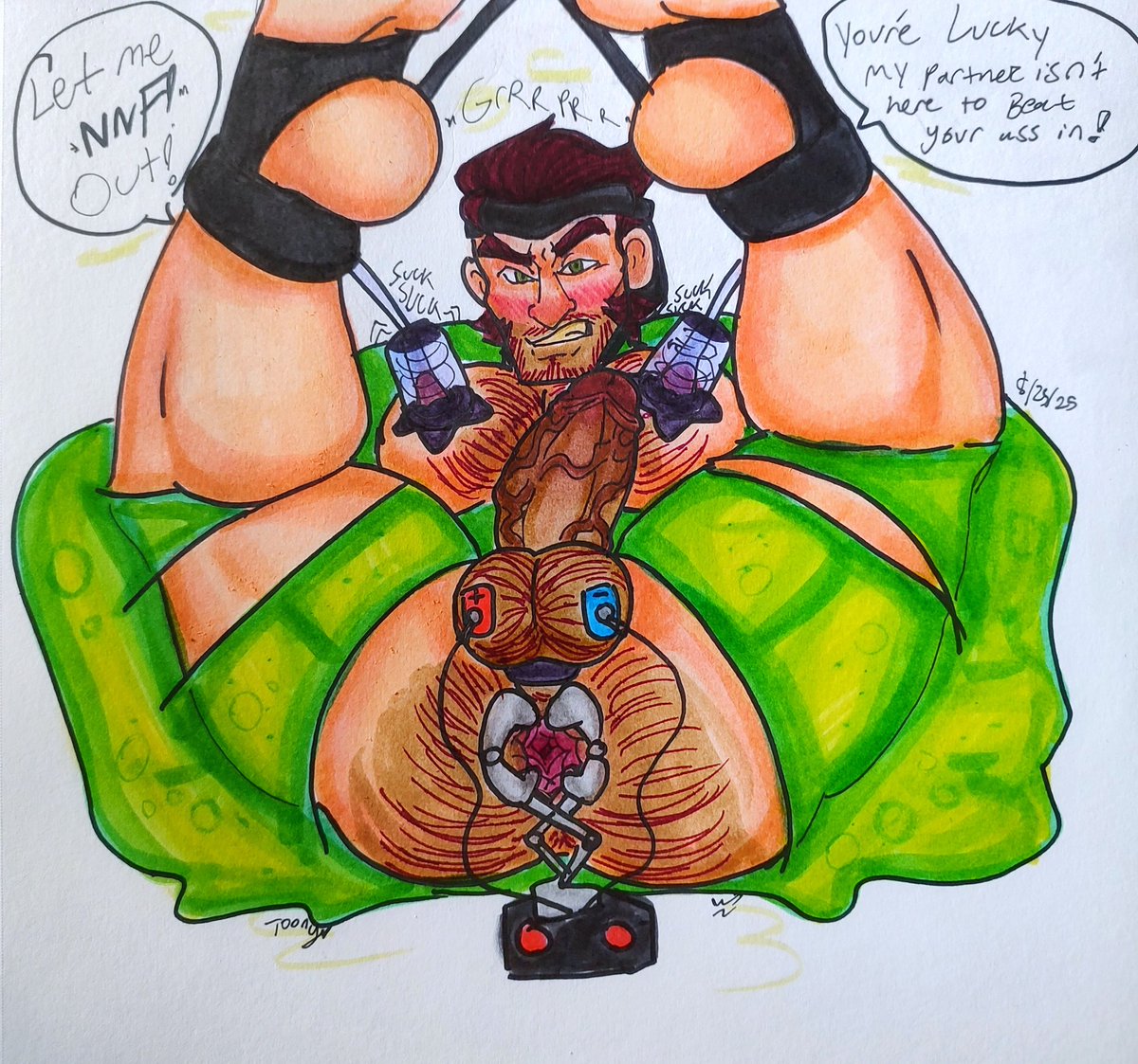 Toonydicks's tweet photo. And it ended up being somewhat of a miniseries drawn a few months apart https://t.co/7NRAt8c8Nc