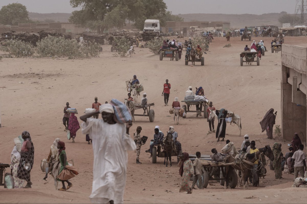 The nightmare in El Fasher #Sudan, is reaching its peak.

Civilians killed. Families forced to flee violence by the RSF.

We recall the parties of the conflict to respect  International Humanitarian Law.

Civilians must be protected and granted safe passage.