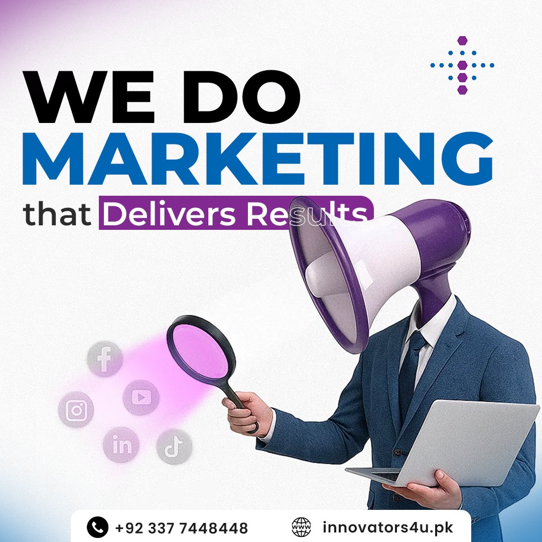 InnovatorsForU's tweet image. Tired of marketing that looks good but doesn’t perform?
At Innovators4U, we focus on what matters most - growth, engagement, and ROI.

📲 DM or WhatsApp us today to get started!
📍 0337 7448448
🌐 innovators4u.pk

#Innovators4u #DigitalMarketing #BrandDevelopment #SEO