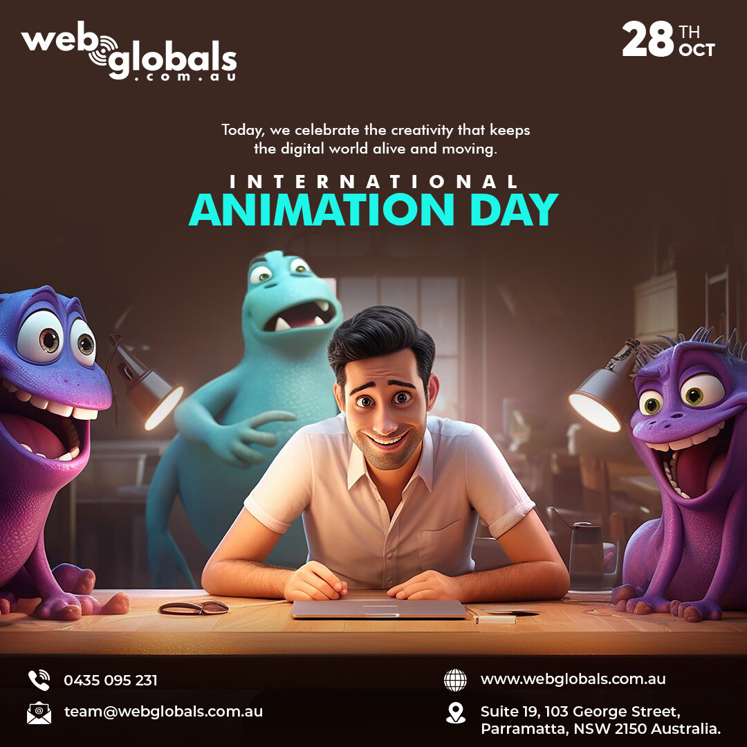 teamwebglobals's tweet photo. On #InternationalAnimationDay, #WebGlobals celebrates creators who transform imagination into dynamic storytelling through animation, connecting people beyond words. https://t.co/hc6t6ebKiO