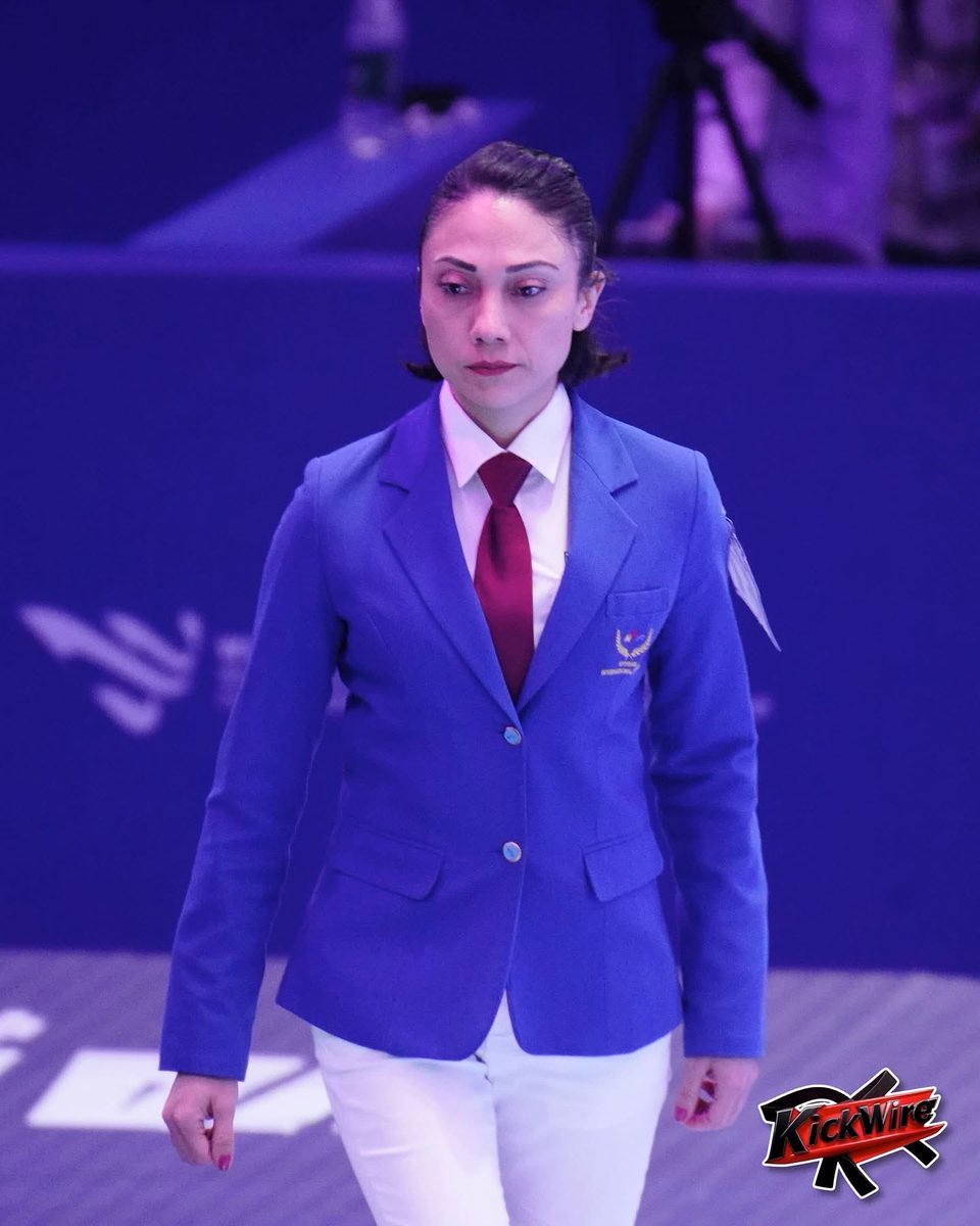 KOTKDmx's tweet photo. 🥋Nuestra Árbitro Araceli Ornelas del Colegio de Árbitros del Instituto Politécnico Nacional, presente en el Campeonato Mundial de Wuxi, China 2025.

#HuelumGloria👊 https://t.co/iayBB84dij