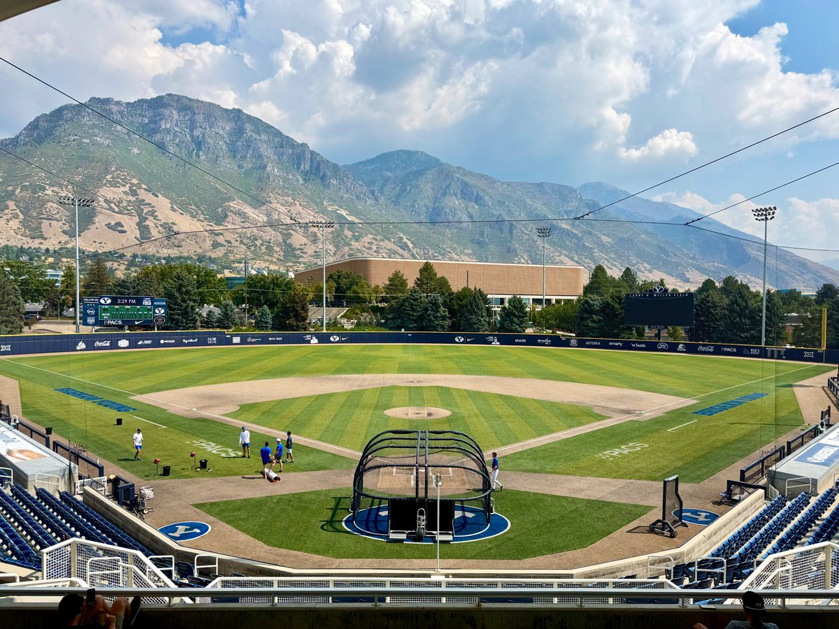 zakalarashi's tweet photo. I really enjoyed the @BYUBaseball Prospect Camp back in August! Hit one out in BP, continued my inside out approach and drove the outside FB the other way, got 2 innings in. Great Facilities and coaching staff. The campus was beautiful, my family and I even got to attend a @BYUfootball game! Such an awesome experience at BYU.

@NCSA_Baseball 
@CoachPynnNCSA 
@BUncommitted