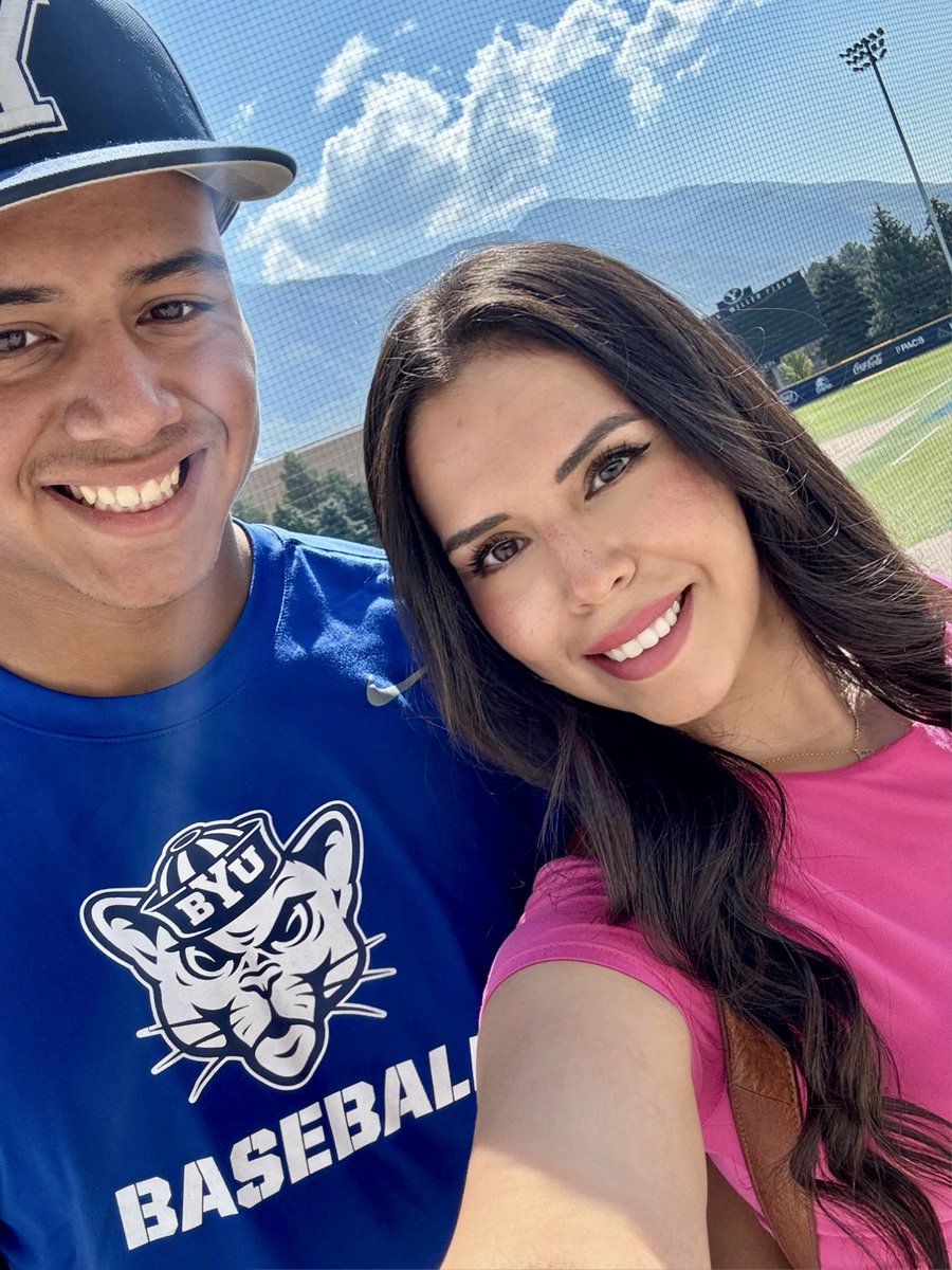 zakalarashi's tweet photo. I really enjoyed the @BYUBaseball Prospect Camp back in August! Hit one out in BP, continued my inside out approach and drove the outside FB the other way, got 2 innings in. Great Facilities and coaching staff. The campus was beautiful, my family and I even got to attend a @BYUfootball game! Such an awesome experience at BYU.

@NCSA_Baseball 
@CoachPynnNCSA 
@BUncommitted