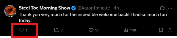 SteelToeStats's tweet photo. How would you even know?!? No one can reply unless you have deemed them a Toe Boy. #HUGBOX https://t.co/dGAbA7hyKG