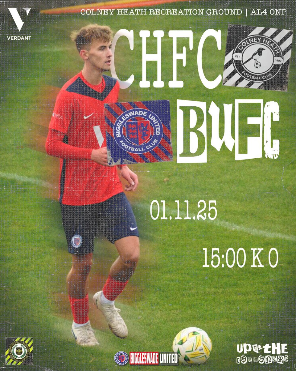 NEXT MATCH🔴🔵

Our Men’s First Team are back in action this Saturday on the road!

<a href="/KaneDougherty_/">Kane</a> side looking for their third win in a row!

🆚 <a href="/ColneyHeathFC/">Colney Heath FC</a> 
🏆 <a href="/SSMFLOfficial/">Spartan South Midlands Football League Official</a> Premier Division
📆Saturday
⏰3PM
🏟️ Colney Heath Recreation Ground, AL4 0NP

📸 Richard Southan