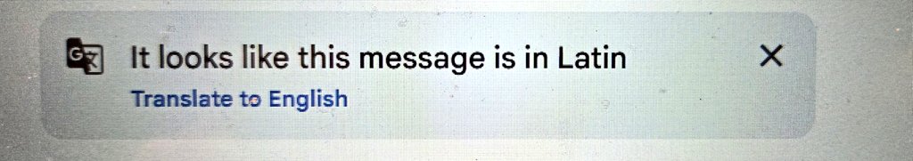Classic GMail trying to steal all the fun from my inbox.