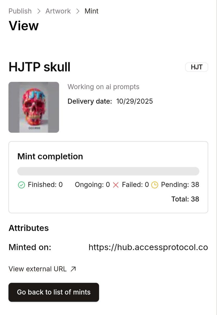 2nd drop going out on Wednesday 10/29 to all current holders (38)

HJTP skull 💀 

Check Rewind for Mines and Missions to claim discounts on Forever Subscriptions

<a href="/Access_Rewind/">Access Rewind</a> 
<a href="/hOOkt_ACCESS/">hOOkt on ACCESS</a>