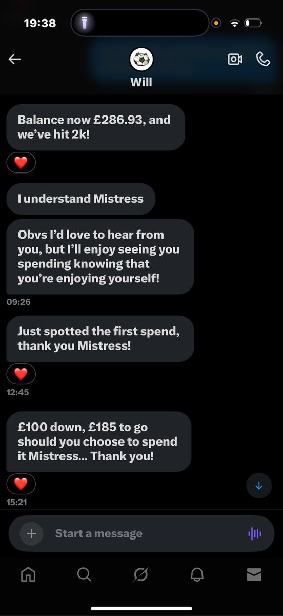 Hit 2K with my one balled loser, whilst I was out shopping using his card💁‍♀️🐷
Findom paypig humanATM