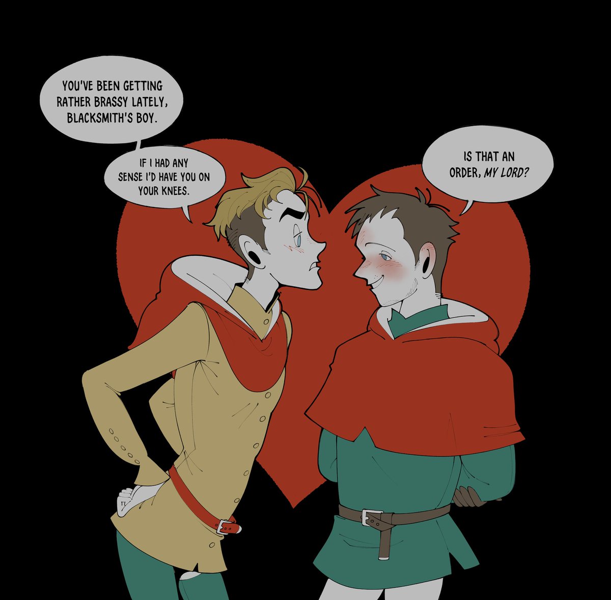 haughty and naughty #hansry