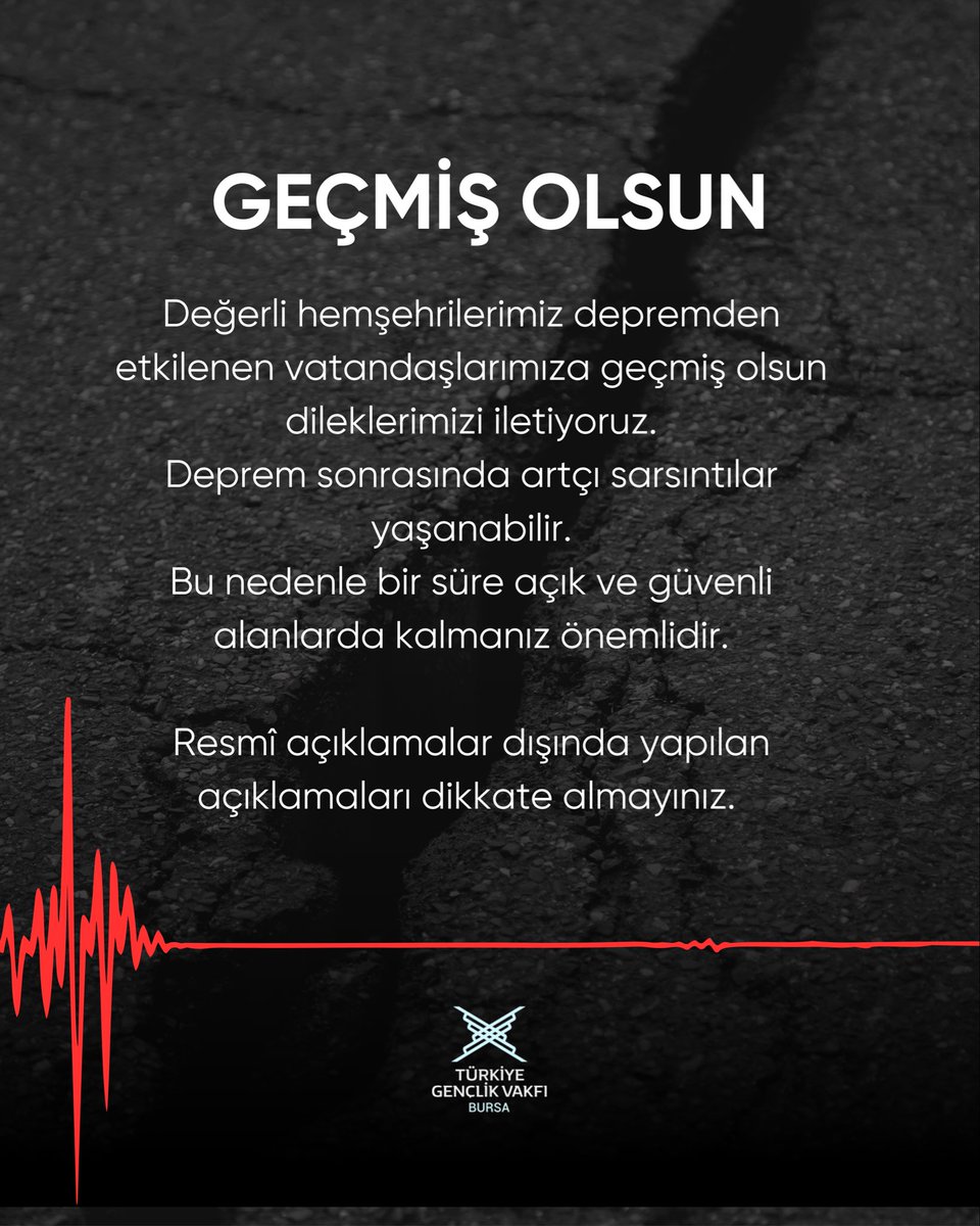 Geçmiş olsun.