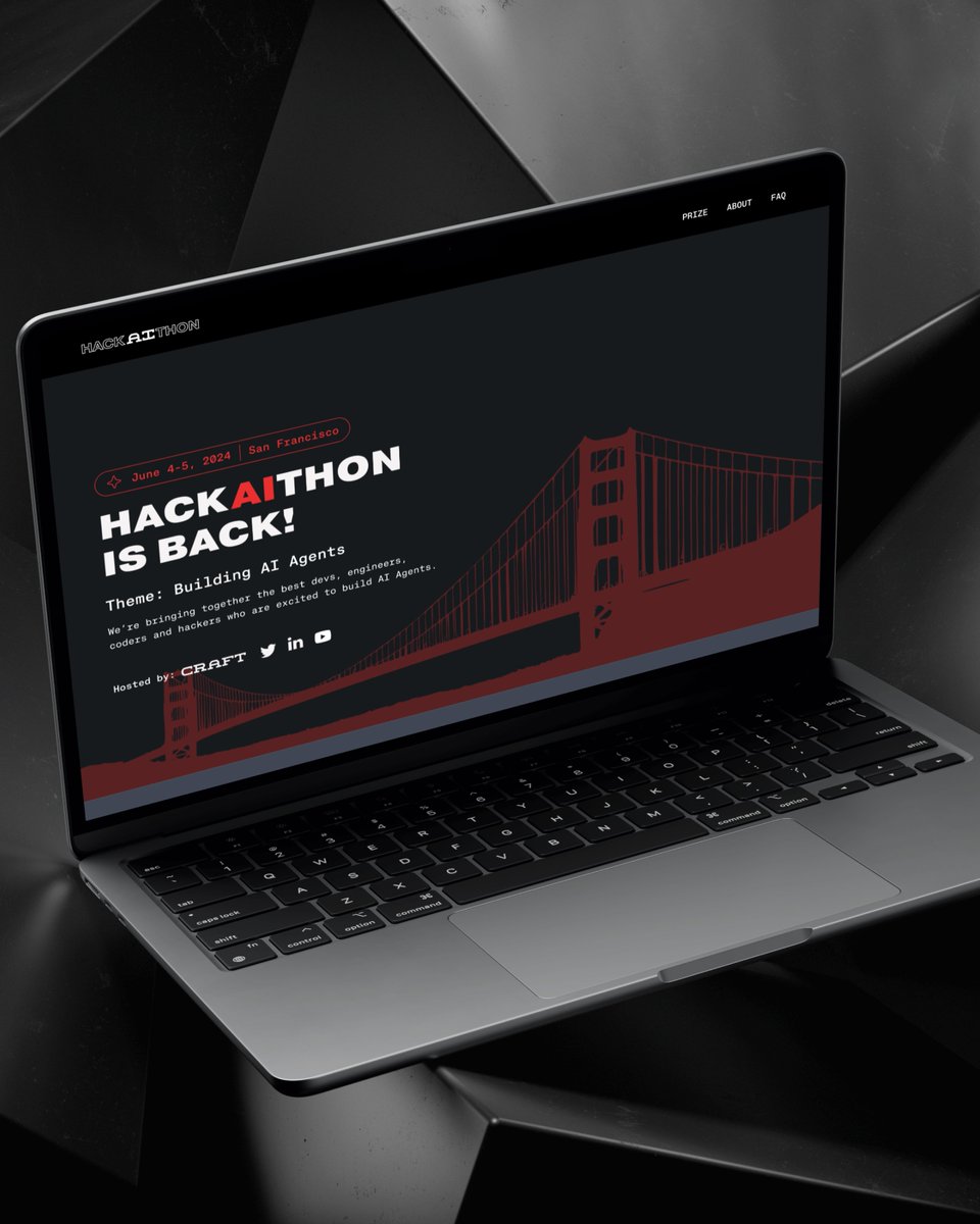 BrickellDigital's tweet image. HackAIthon gathers engineers to build AI agents and showcase real outcomes. We supported Craft with brand and digital work that tied the event experience together across touchpoints.

#CraftVentures #HackAIthon #AI #Design #Startups
