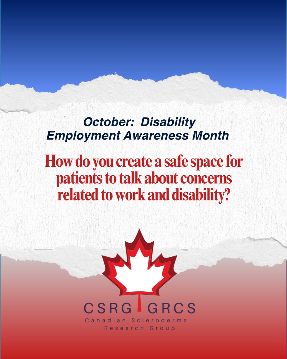 CSRG2022's tweet image. Employment concerns often show up in the exam room, even when they aren’t the main reason for the visit.  How do you support these conversations in your practice?