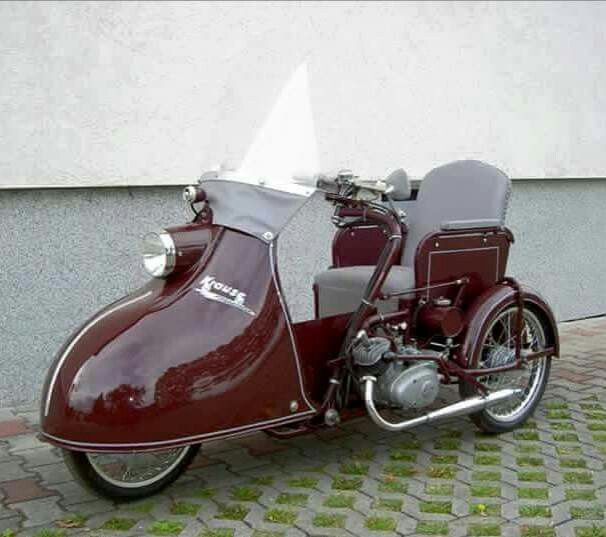 QuirkyRides's tweet image. The #Krause Duo. Find me something #quirkier #Maico
