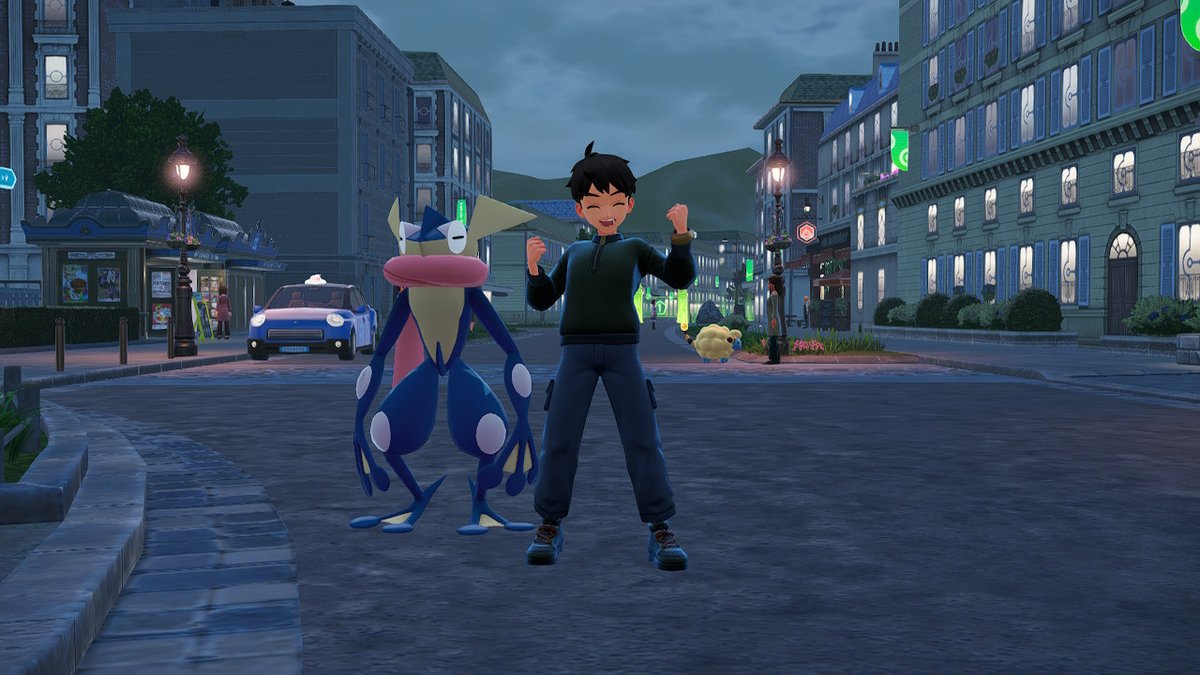 Mangelman23's tweet photo. No sé si es cosa mía, o con Greninja es mucho más grande que otros alfas 🫨 https://t.co/KhSw2xn4na