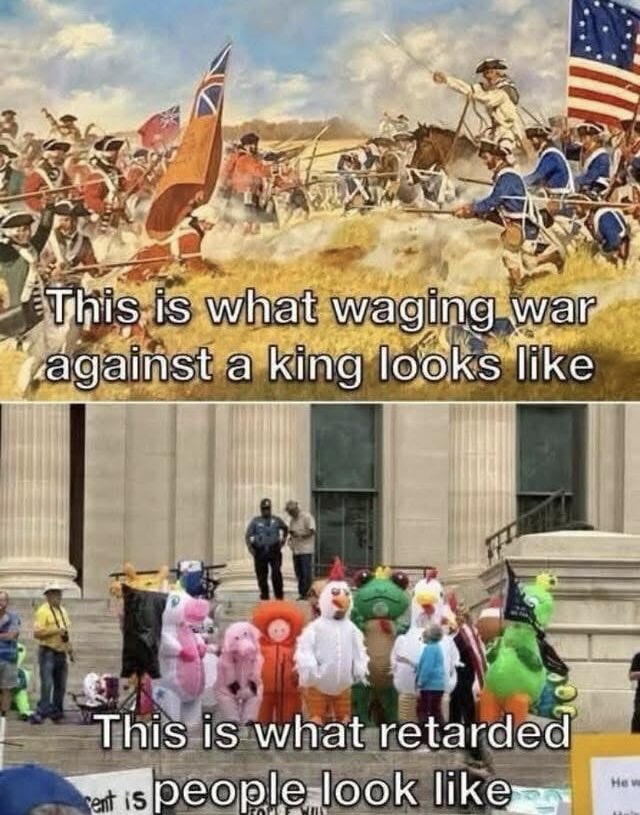 They have no clue how stupid they really look.