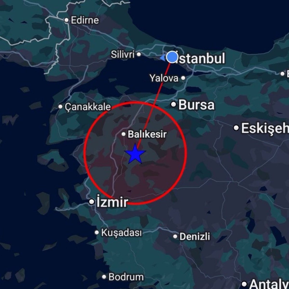 b_ynsss's tweet photo. ✓

#Balıkesir'de
Meydana Gelen 6.1 Şiddetindeki Depremi Hisseden Herkese Çok Geçmiş Olsun.

Cenab-ı Allah Acılar Göstermesin.

#İstanbul #İzmir #Bursa 

✓ https://t.co/Z1VsyDV151