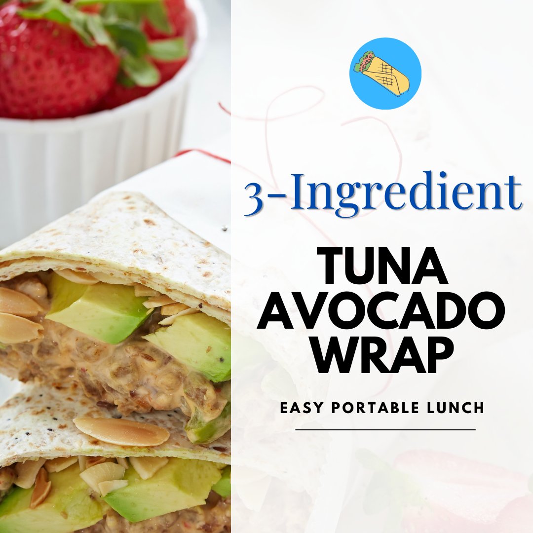 NutrimedH's tweet image. Need a protein-packed lunch in under 2 minutes? 🌯

This 3-ingredient tuna wrap delivers 25g+ protein:
• Wild-caught tuna pouch
• ½ avocado
• Whole grain wrap

No prep. No fridge needed. Just results.

Free meal prep guide in comments 👇

#HighProteinMeals #MealPrep #NSHFIT