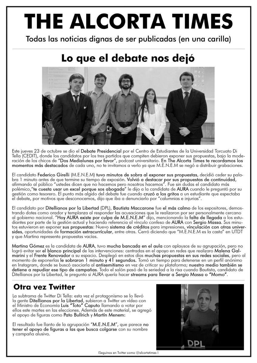 The Alcorta Times tweet media