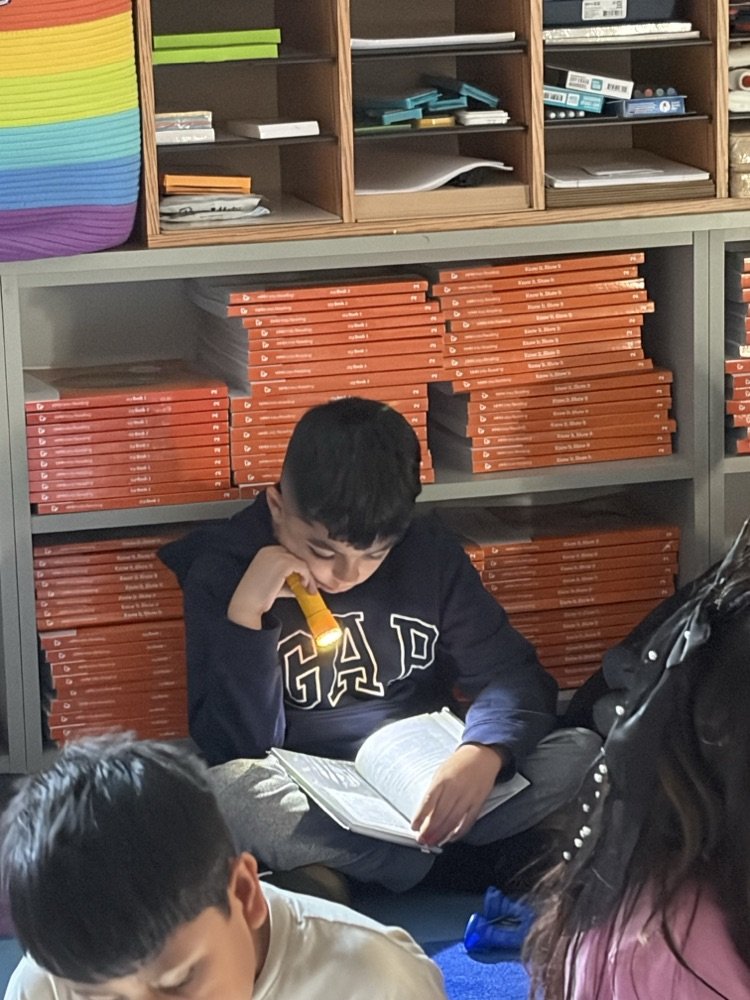 BPD3HW's tweet image. Mrs. Newman’s 2nd graders had a blast with flashlight reading! After a day full of hard work, they loved getting comfy, turning off the lights, and reading with their flashlights. Such a fun way to end the day! 
#HoweBears #LearnLeadSucceedBPD3 #literacyfun