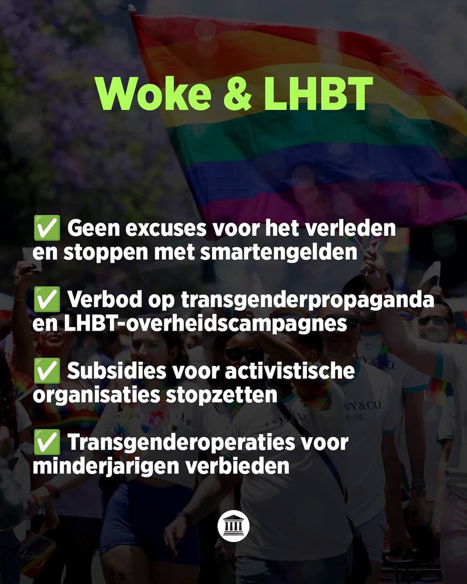Stem aankomende woensdag 29 oktober op Forum voor Democratie.

#FVD #StemFVD #verkiezingen #verkiezingen2025 #woke #lhbt