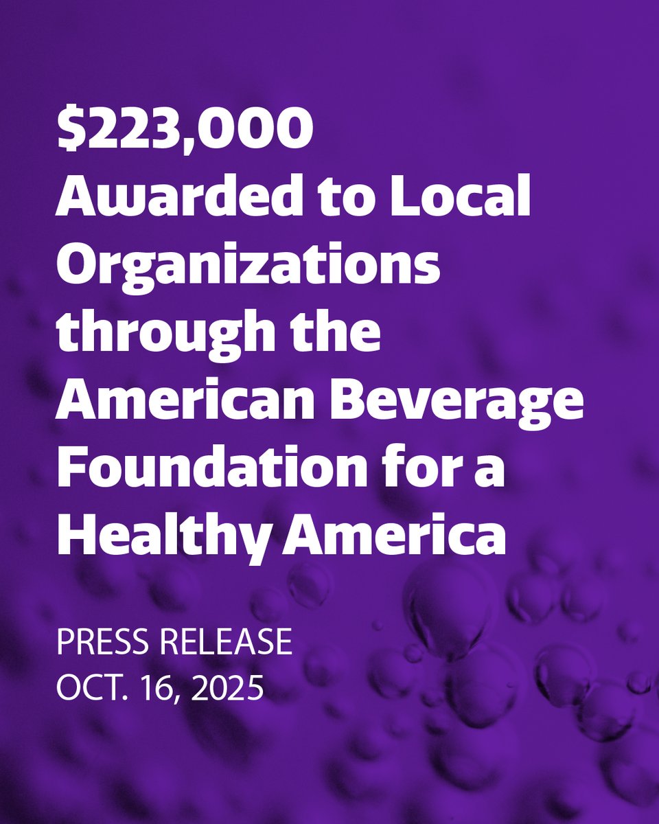 The American Beverage Foundation for a Healthy America recently awarded $223,000 in new grants to seven community organizations that promote community health, nutrition, physical activity and environmental progress. 

These programs span across seven U.S. cities: Anchorage, AK;