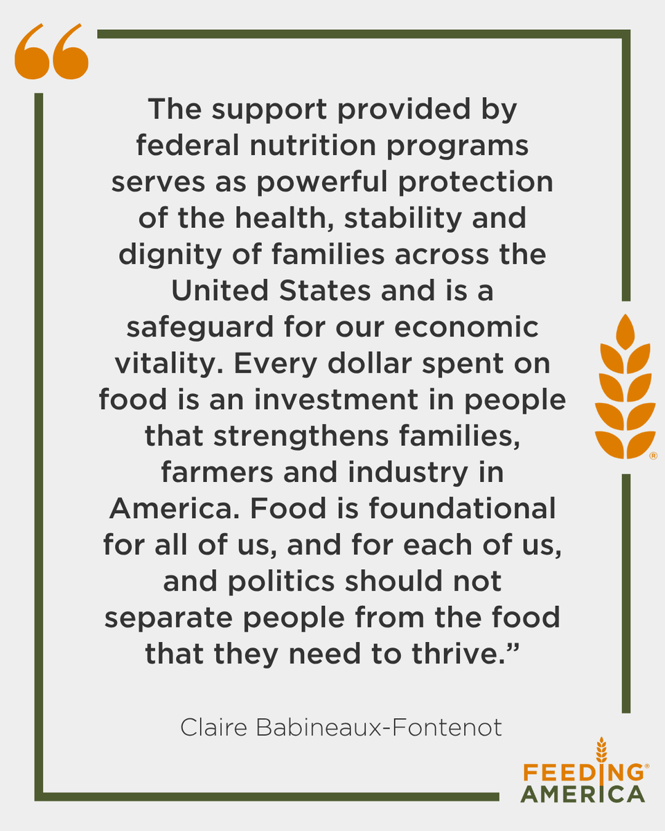 Feeding America tweet media