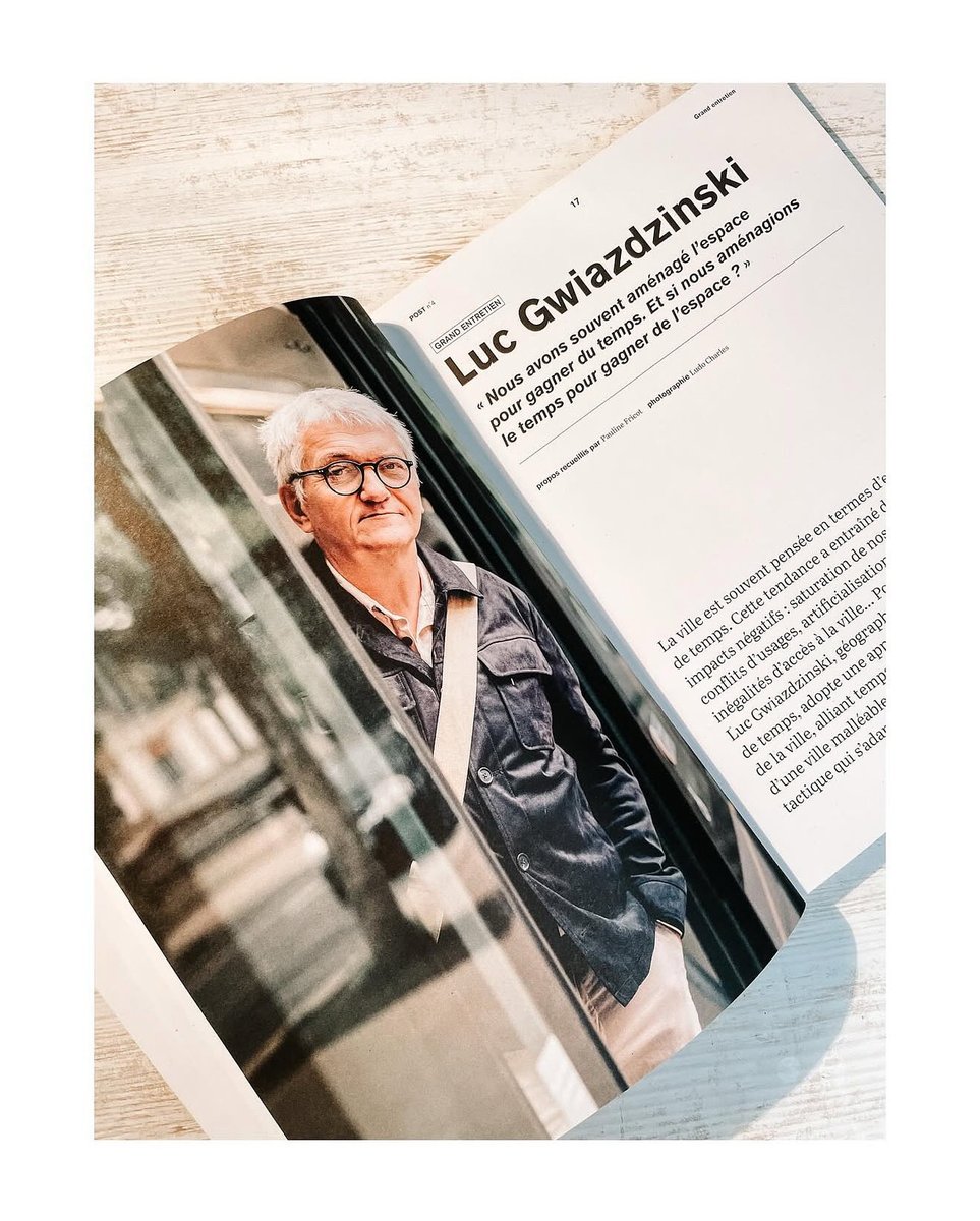 Gwiazdzinski's tweet image. Merci à la revue #Post pour cette interview sur l’intérêt d’une approche chronotopique et rythmique de la ville et des territoires 

#intensification #villemalleable #chronotopie #rythme 
ENSA TOULOUSE En direct des ENSA Ecole nationale supérieure d&apos;architecture de Toulouse