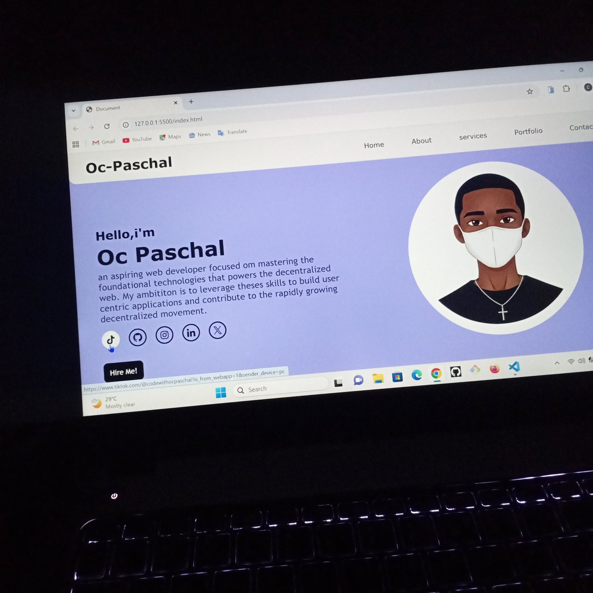 Oc_paschal_code's tweet image. Day 27 Learning JavaScript.
Today, I just honestly couldn’t bring myself to code. Stared at my screen for a while and closed my laptop. Hoping to regain my spark soon. this part of coding is rarely talked about, but it’s real and necessary for growth.
See y'all tomorrow 🤦♂️
