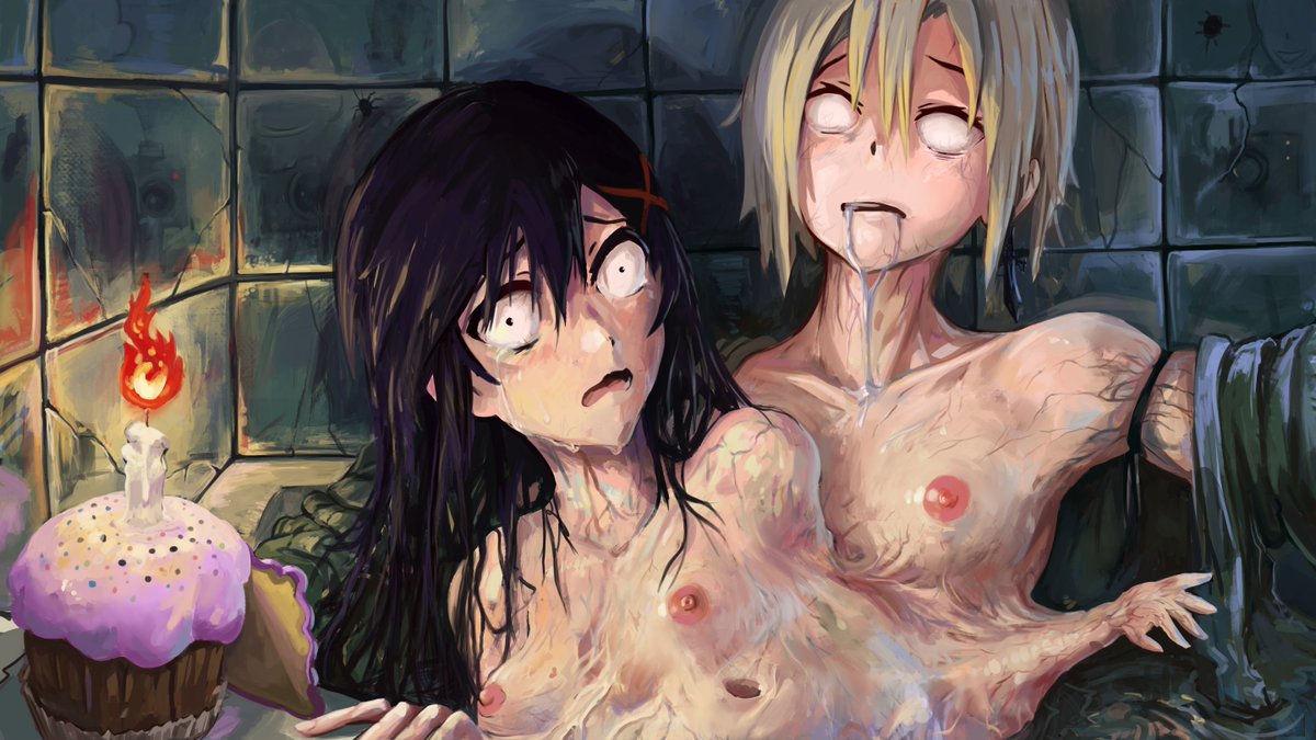 Angelss850951's tweet photo. Fan art for the contest
Childbirth.
Congratulate Yuki — she had a baby girl!
#DigitalArt #Surreal #PsychologicalHorror #horror #HalloweenArt #Illustration #ArtOfTheDay #bodyhorror #Yuki #Yumi #LiL #DigitalIllustration #funart
#Angelss https://t.co/zLlVyRH6ST