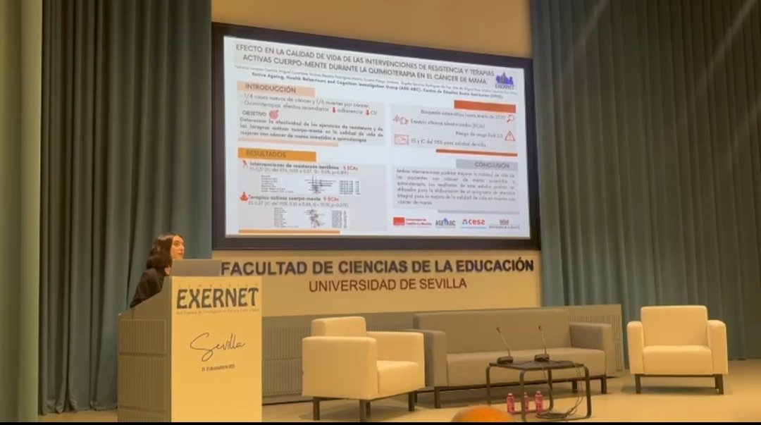 Age-ABC (@age_abc) on Twitter photo Nuestras compañeras Celia Álvarez y Patricia Lorenzo presentaron dos comunicaciones orales en el IX Simposio #EXERNET celebrado en Sevilla estos días 24 y 25 de octubre 📌
Todo un orgullo 👏 
#research #science #PhysicalActivity #health Nuestras compañeras Celia Álvarez y Patricia Lorenzo presentaron dos comunicaciones orales en el IX Simposio #EXERNET celebrado en Sevilla estos días 24 y 25 de octubre 📌
Todo un orgullo 👏 
#research #science #PhysicalActivity #health