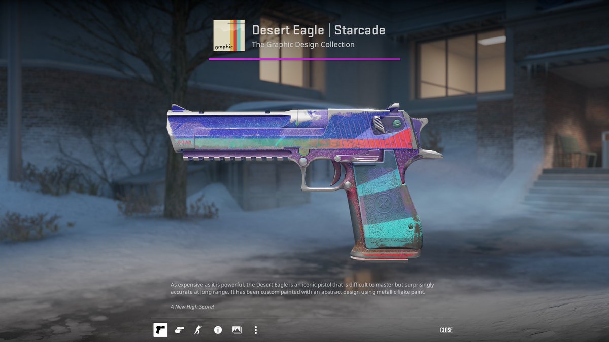 Soomzyy's tweet image. 🎁 Desert Eagle | Starcade BS ($30)
✅ Follow Me & @Bruno_Schafter 
✅ Retweet
✅ Join Discord: discord.gg/F8U6DsTSwm
⏰ Rolling in 7 Days!