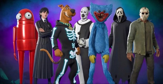Who still needs a Fortnitemares skin before they leave the shop? 🎃 

Like + Repost + Comment the skin you want 🪄 

I gotta hurry before Halloween is over!
