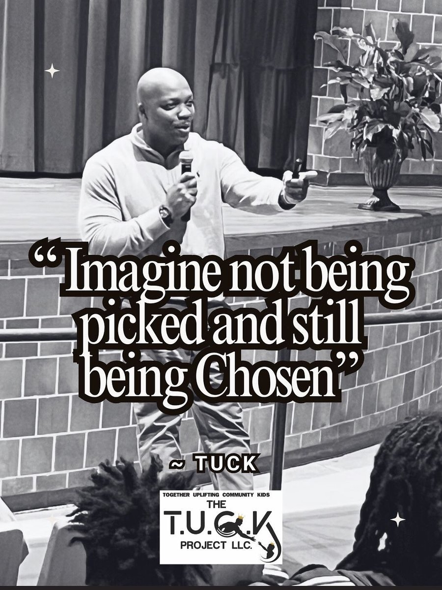 terrance_tuck's tweet image. They may not pick you! But trust me, you have already been Chosen.. 🙏🏽 keep workn! #TuckProject