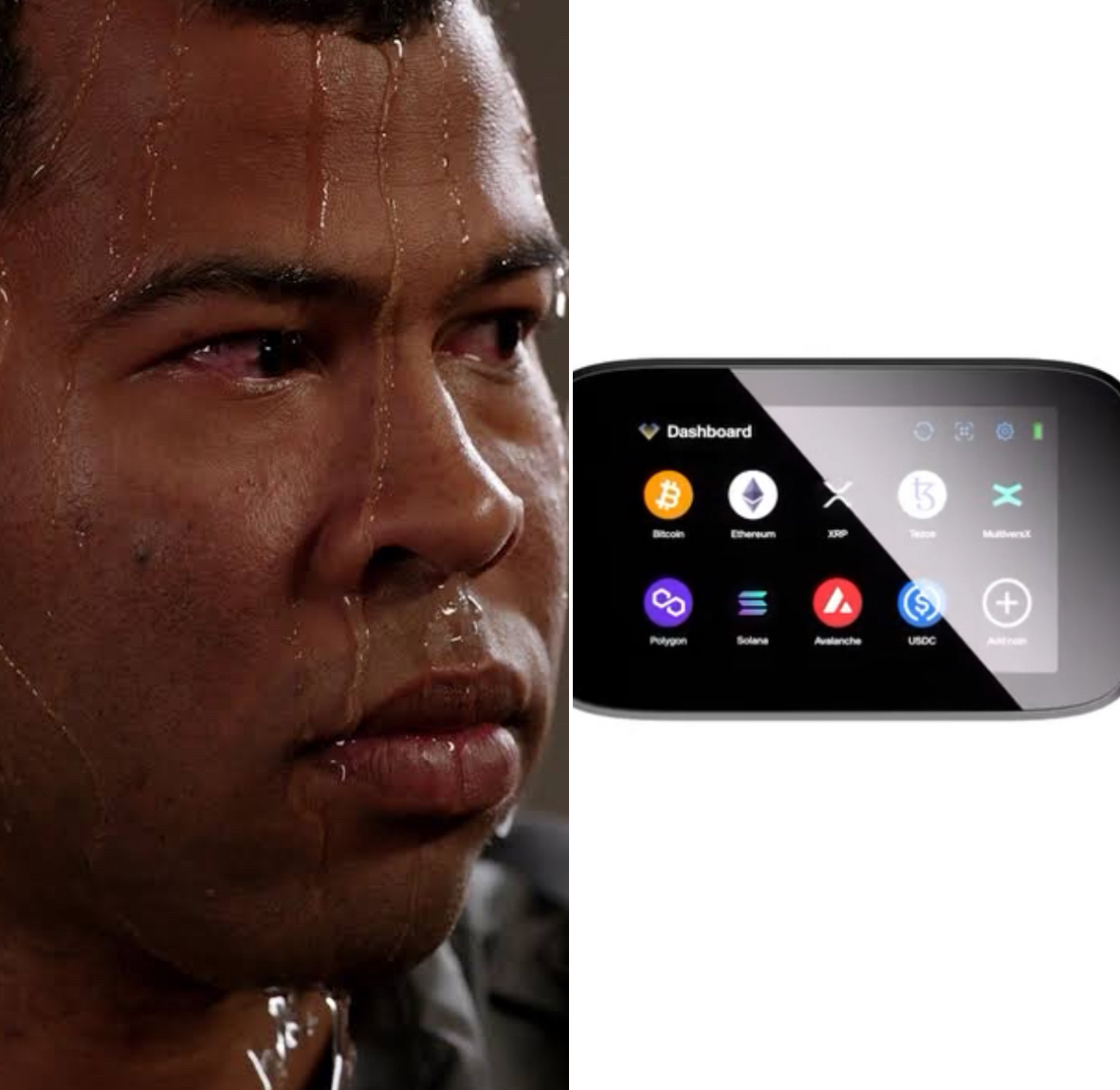 The only wallet cold enough to make Ledger sweat.