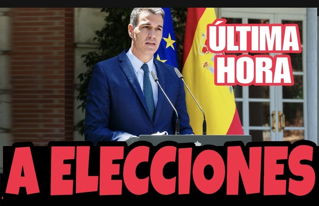 ⚠️ÚLTIMA HORA⚠️
PUIGDEMONT HA RETIRADO SU APOYO A PEDRO SÁNCHEZ Y NO LE DEJA MÁS SALIDA QUE CONVOCAR ELECCIONES O QUEDARÁ OFICIALMENTE DECLARADA ESPAÑA COMO UNA DICTADURA.

🔥RT A FUEGO SI CREES QUE DEBEMOS EXIGIR CON HUELGAS Y EN LAS CALLES ELECCIONES YA🔥

Todo aquí: